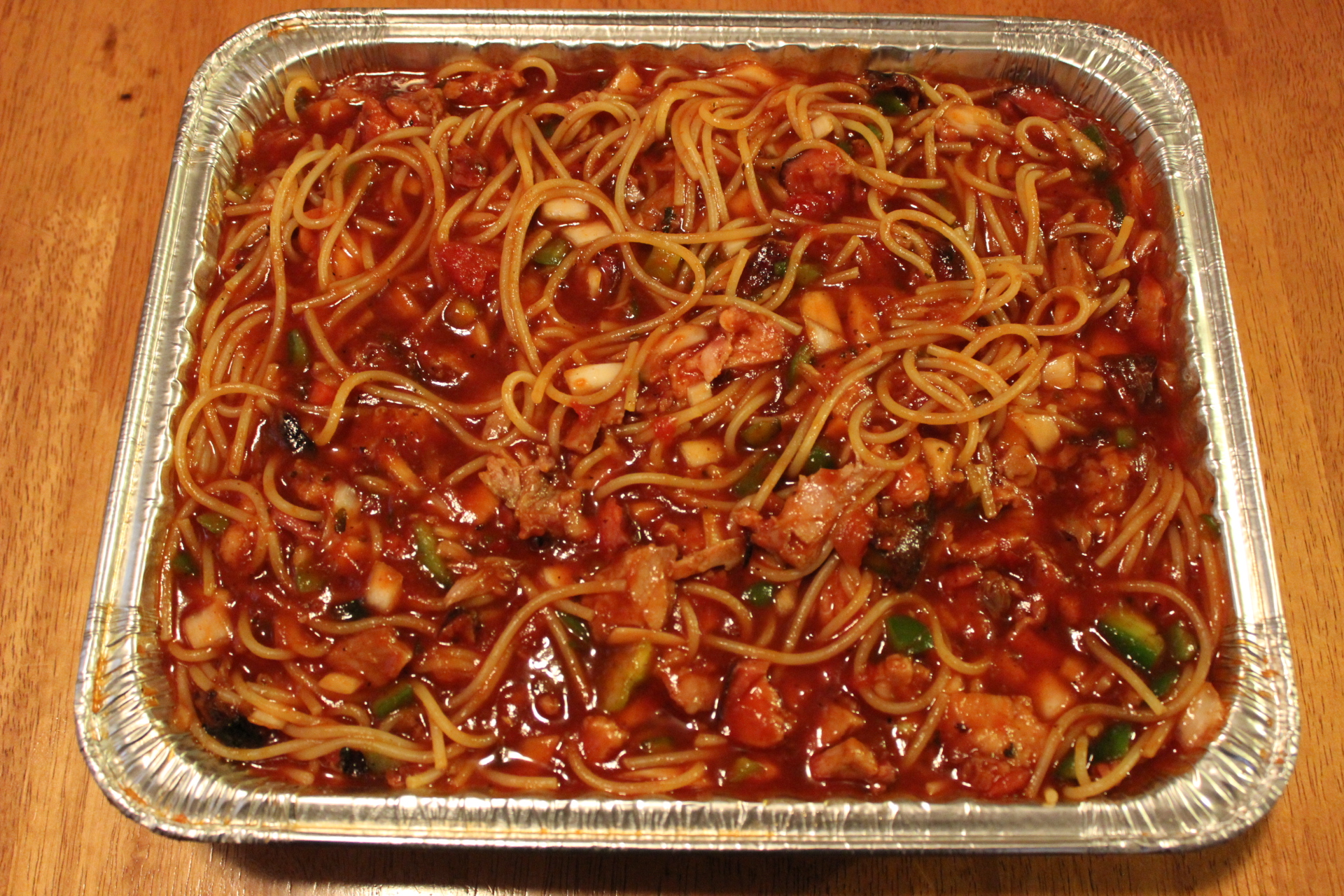 Award Winning BBQ Spaghetti